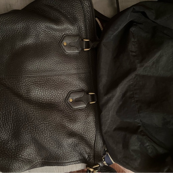 Madewell Berliner satchel in grey NWT fabric strap included - Picture 10 of 10